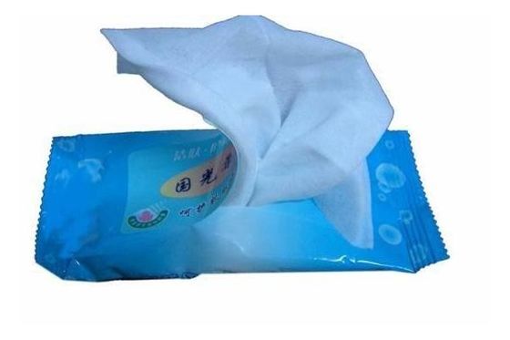 Ткань белого младенца ткани Nonwoven природы влажная/безалкогольные Wipes младенца